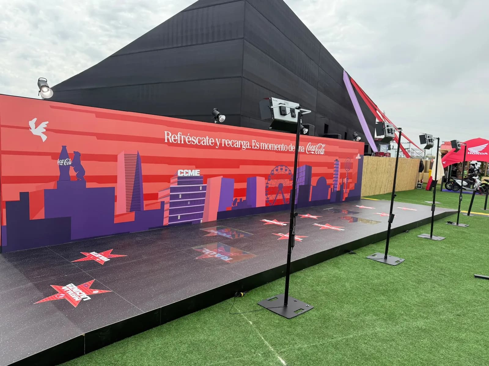 Coca-Cola Music Experience 2026: paseo de la fama con LED